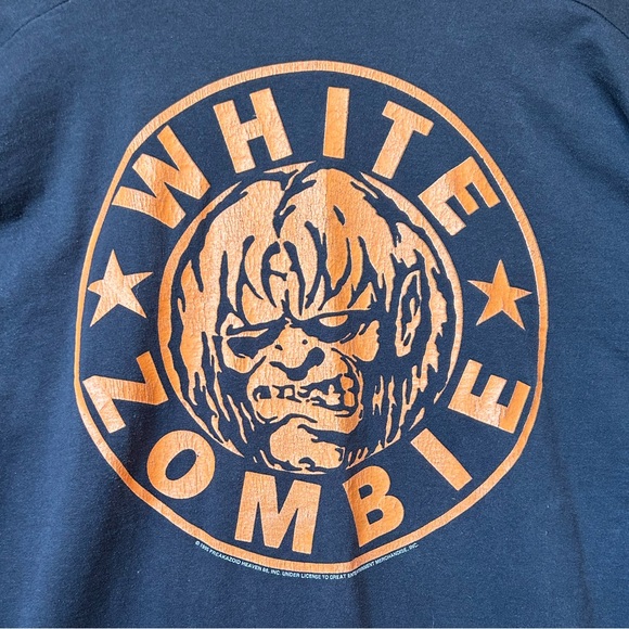 1995 Vintage White Zombie Long Sleeve Band Tee - Picture 2 of 13
